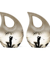 Golf Cremation Urns For Human Ashes - Urn Keepsake Combo Set
