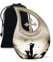 Golf-themed Aluminium Funeral Urn