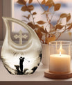 Golf-themed Aluminium Funeral Urn