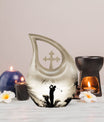 Golf-themed Aluminium Funeral Urn