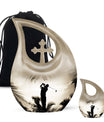 Golf Cremation Urns For Human Ashes - Urn Keepsake Combo Set