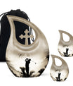 Golf-themed Aluminium Funeral Urn
