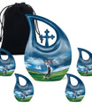 Golf Cremation Urns For Human Ashes Adult Male - Urn For Adult Male