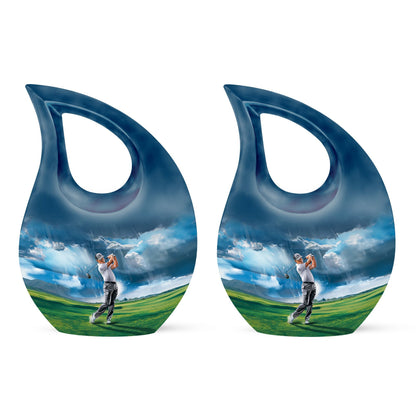 Golf Themed Urn for Mom