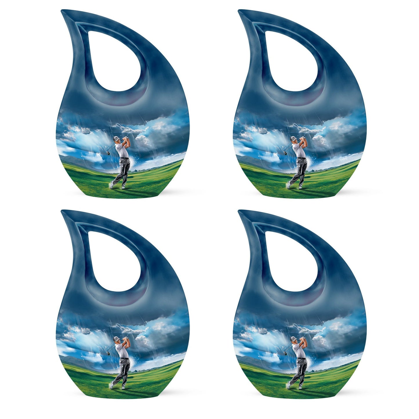 Golf Themed Urn for Mom