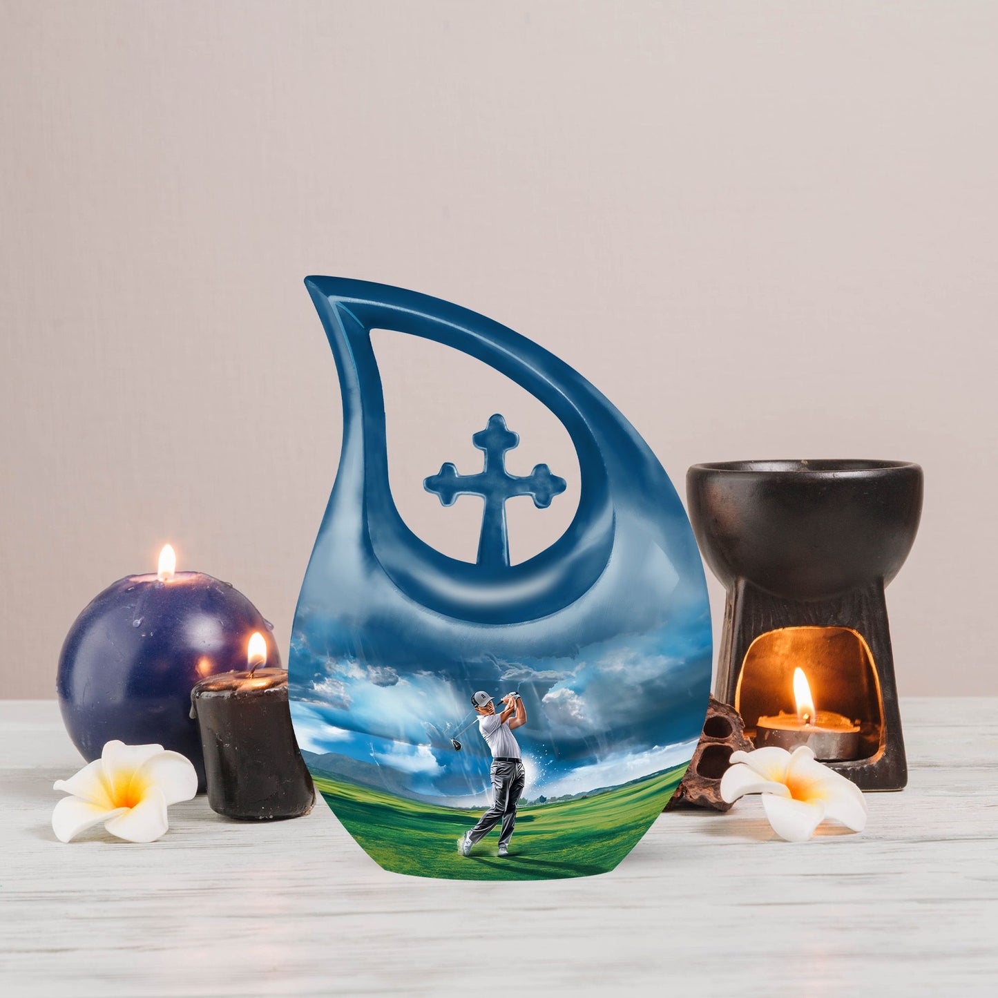 Golf Themed Urn for Mom