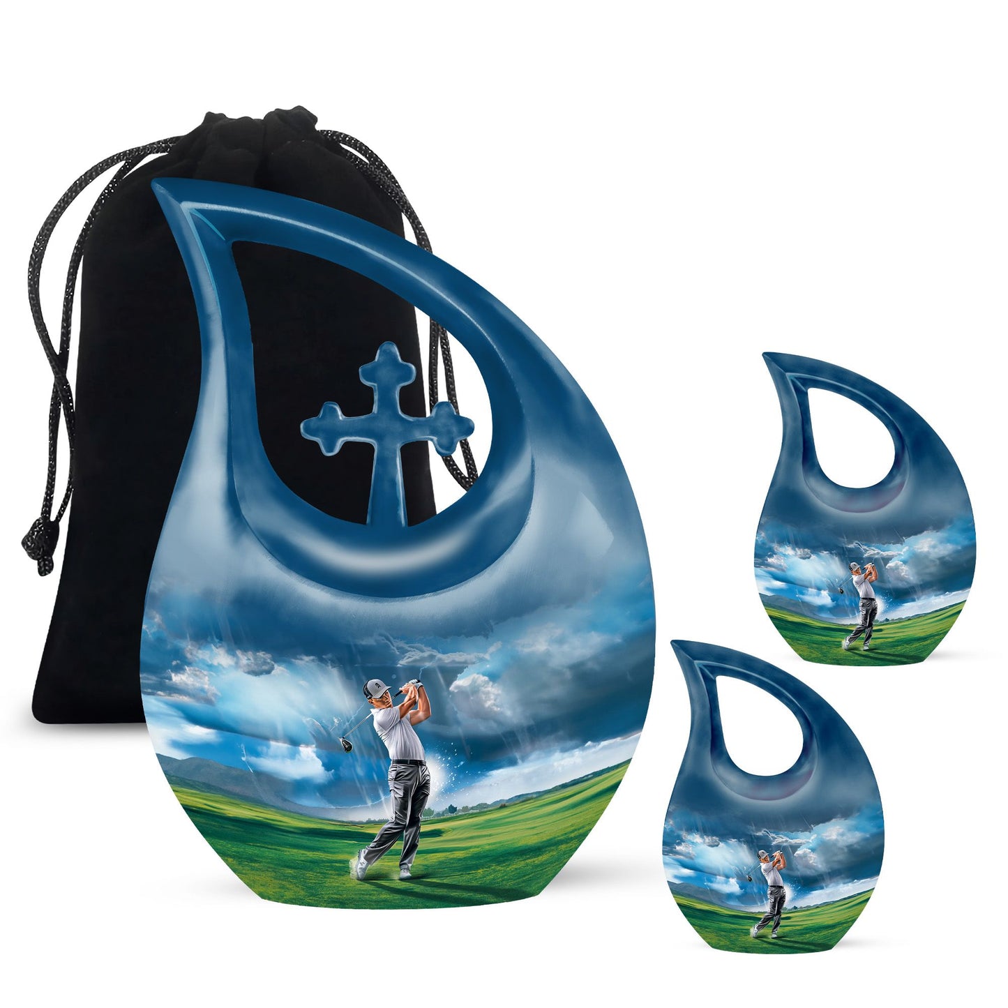 Golf Themed Urn for Mom