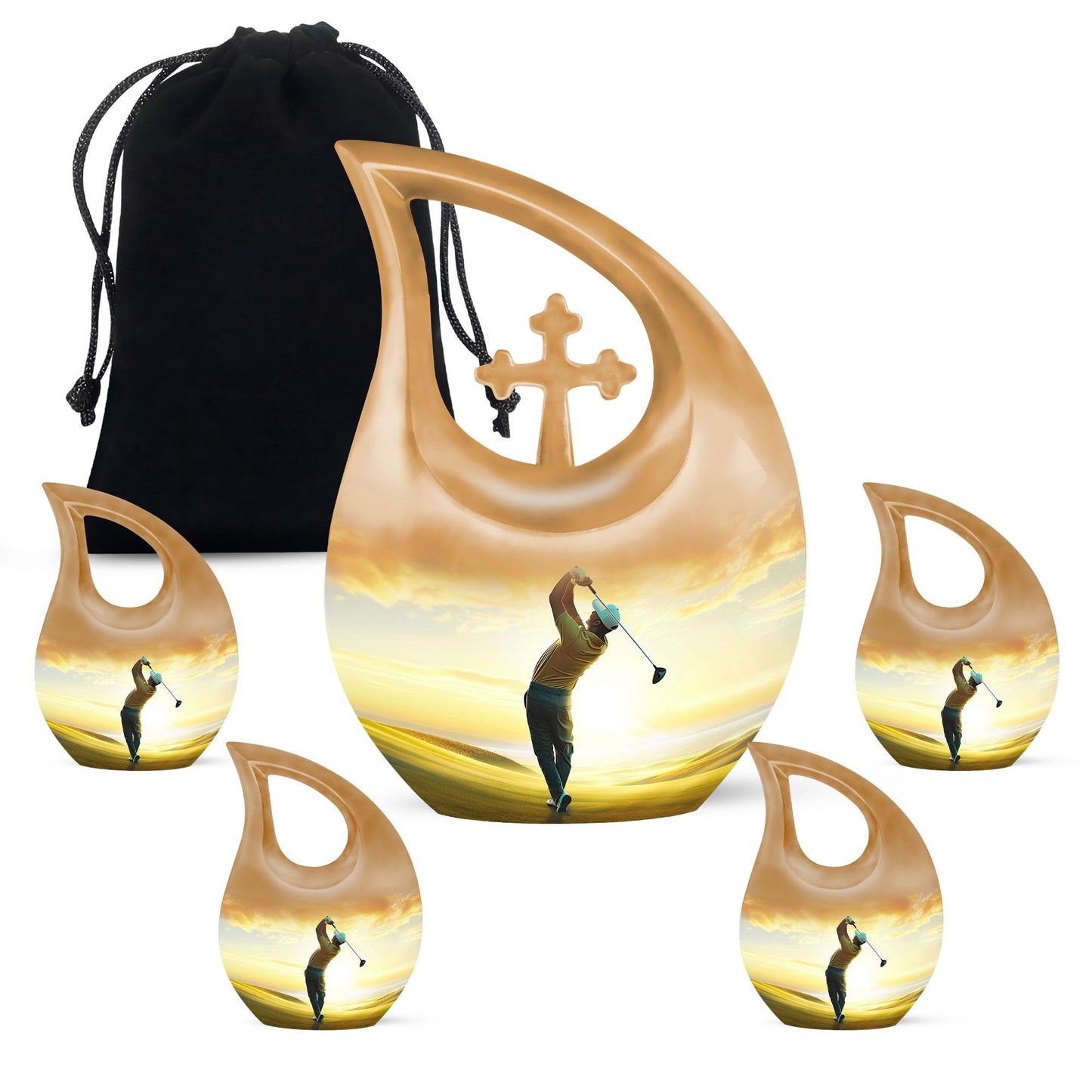 10 inch Golf Urn