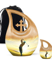 Golf Little Urns For Human Ashes Funeral, Ashes Memorial Urn