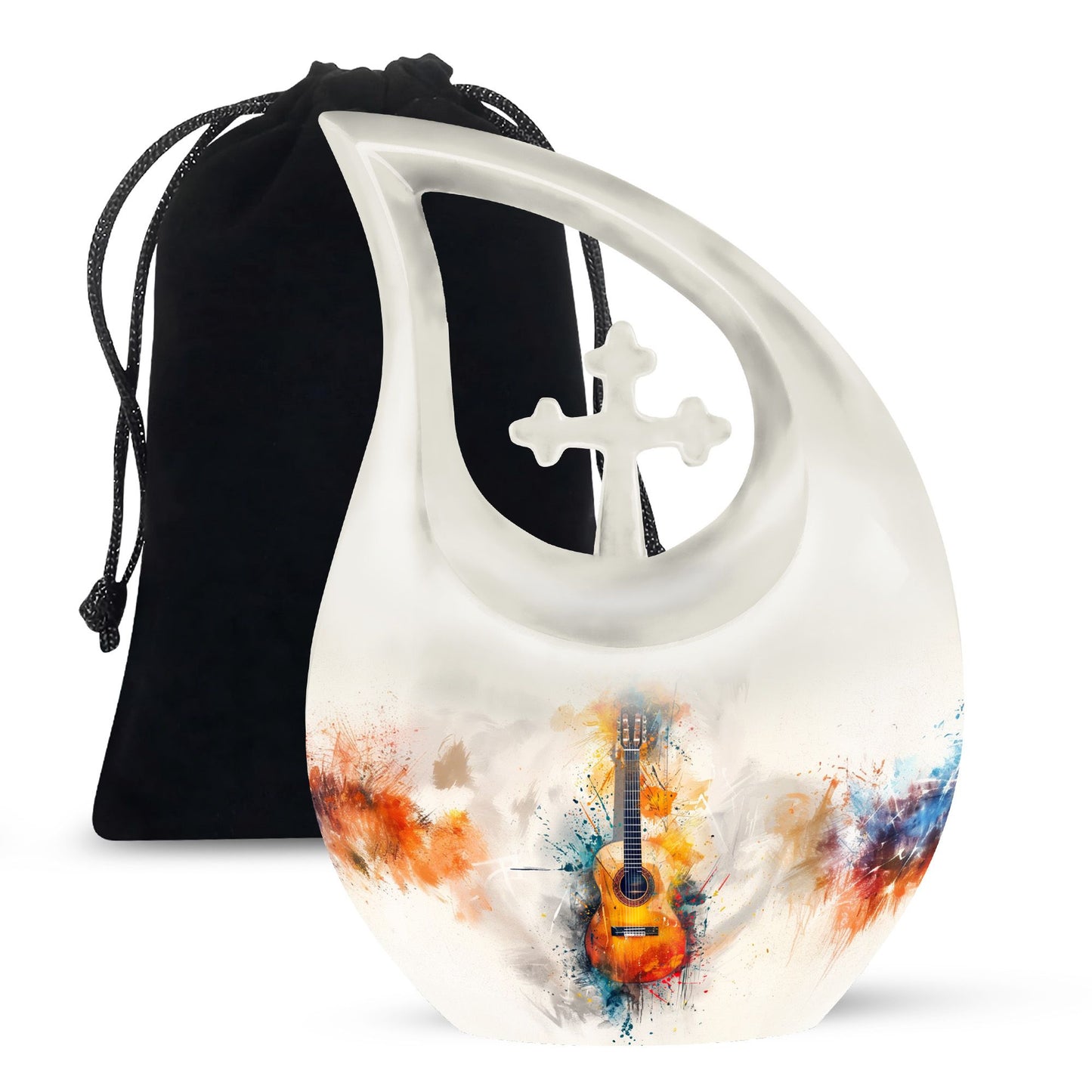Large 10-inch Guitar Urn