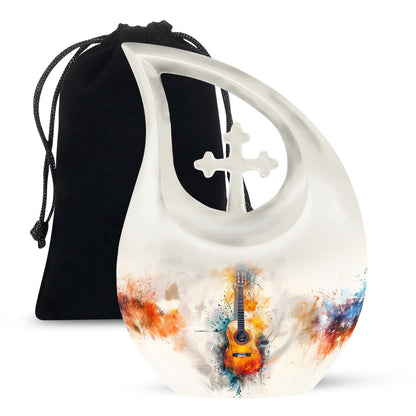 Large 10-inch Guitar Urn