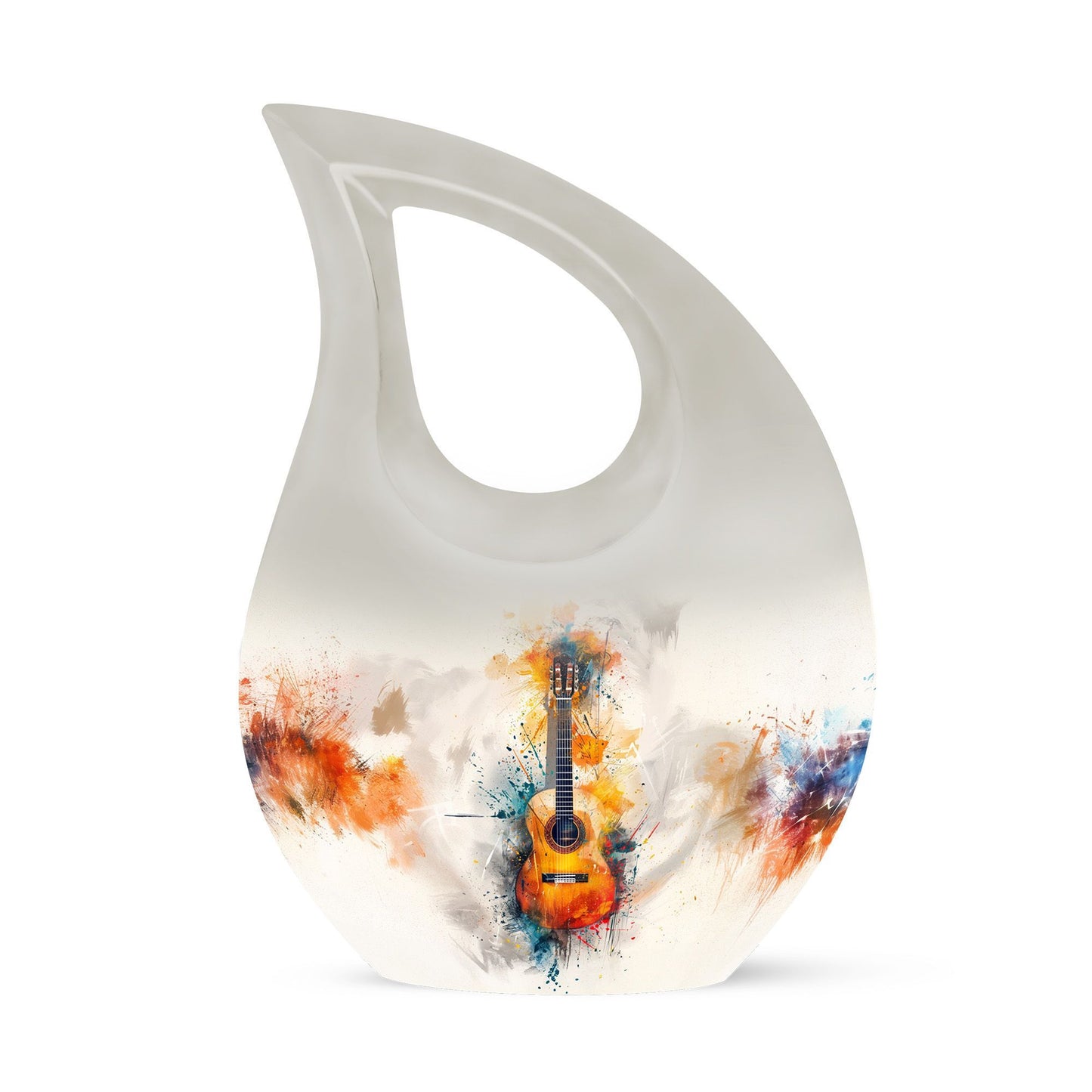 Large 10-inch Guitar Urn