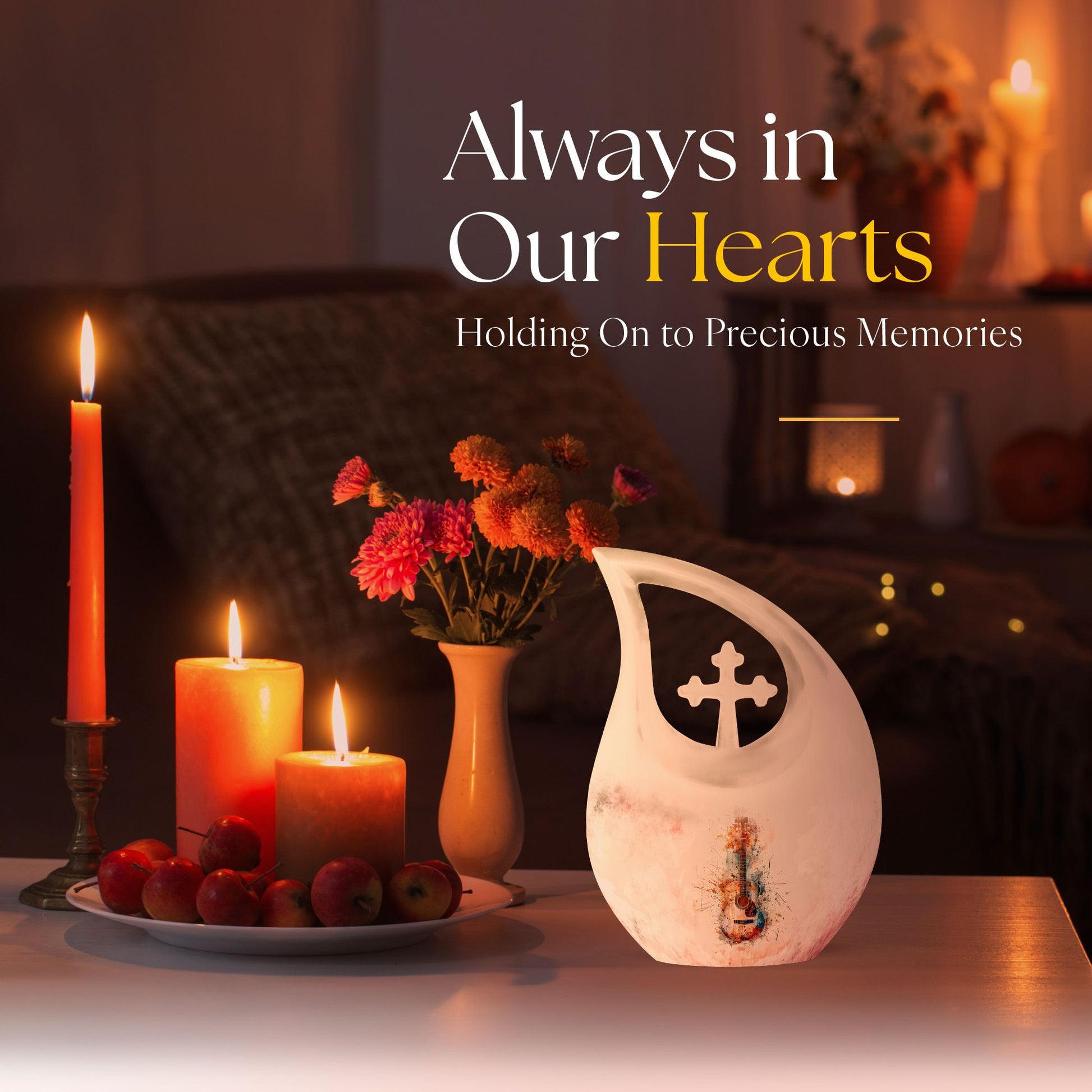 Medium size Guitar urn