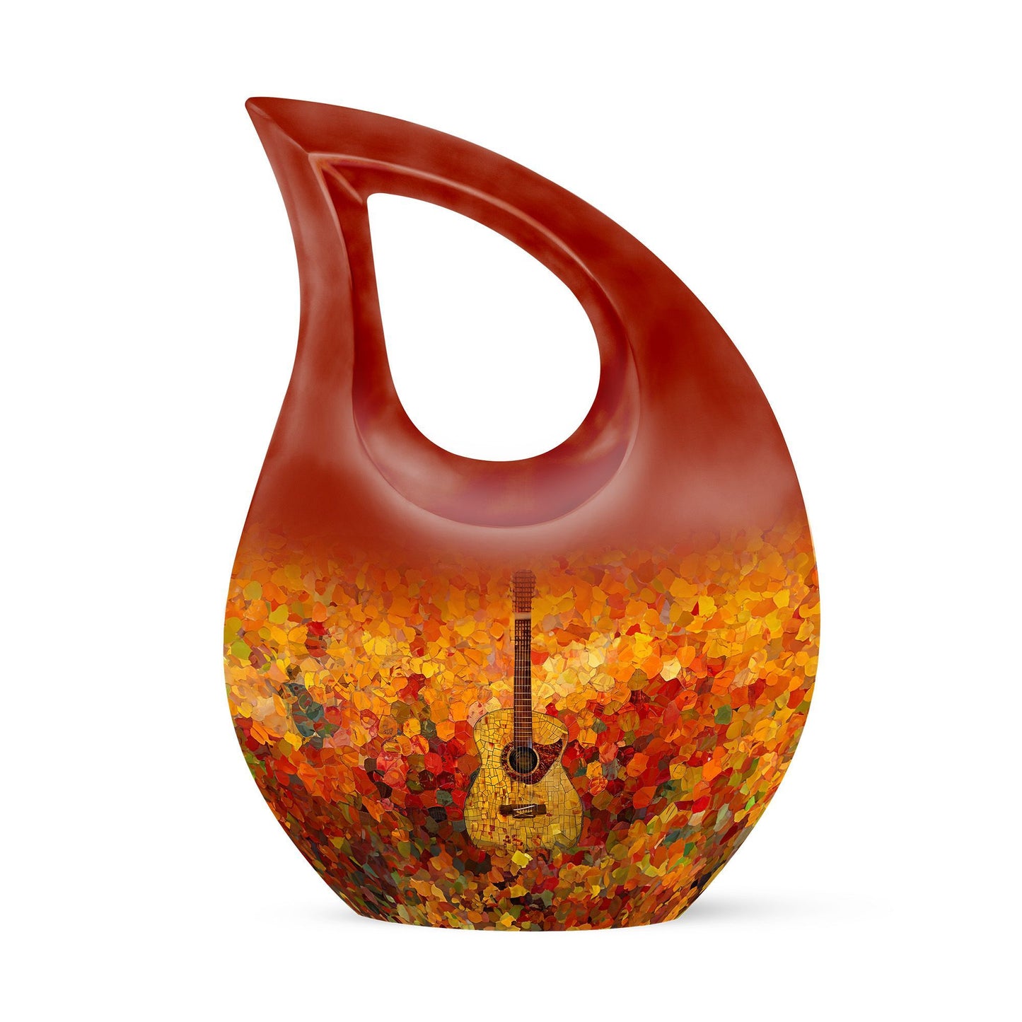 Large 10 inch Guitar Urn