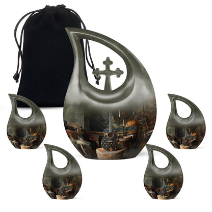 Personalized Guitar Urn 
