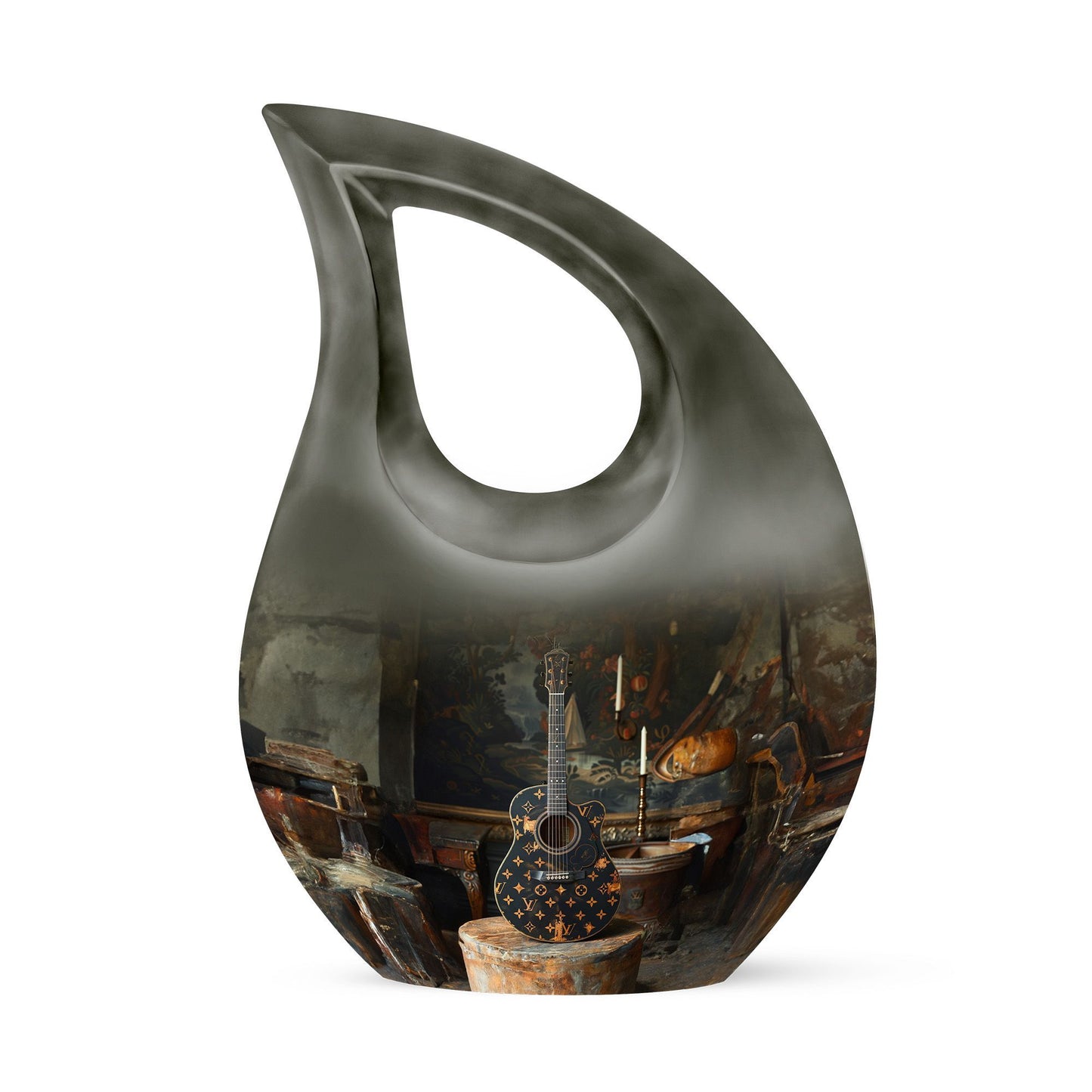 Personalized Guitar Urn 