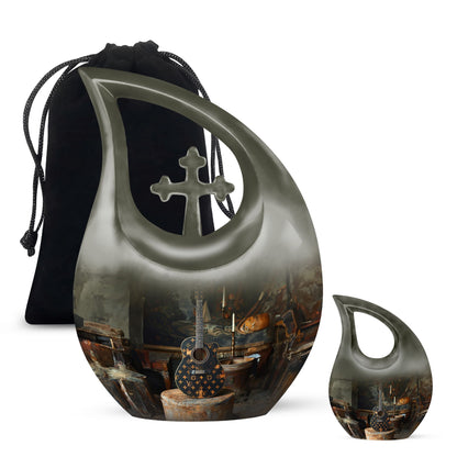 Personalized Guitar Urn 