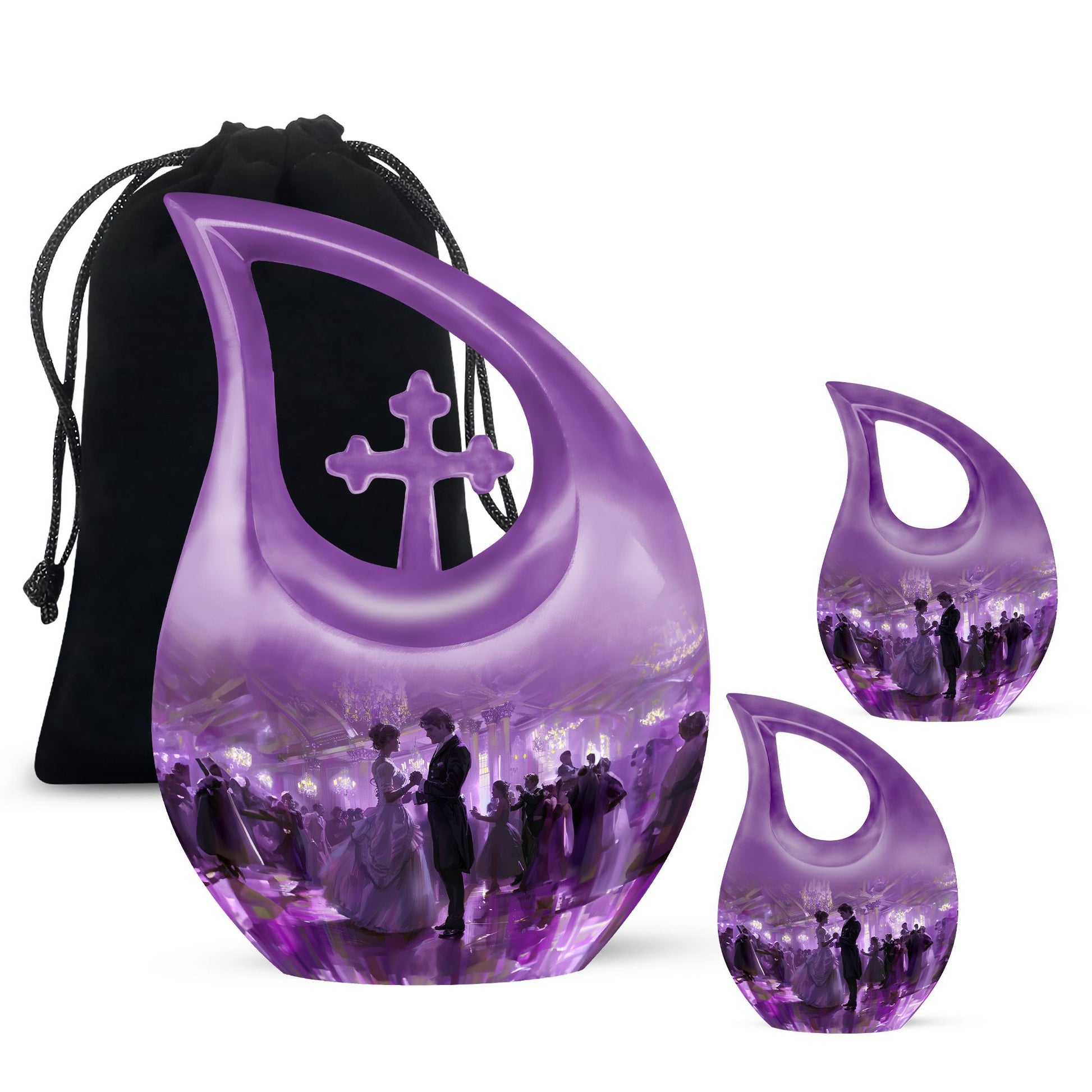 Dancing Urns For Ash Funeral, Ashes Memorial Urn