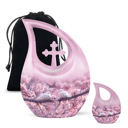 Dove-themed 10-inch Dove Urn