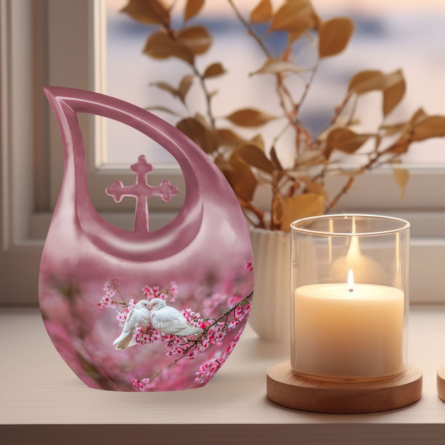 10-inch Dove Urn 