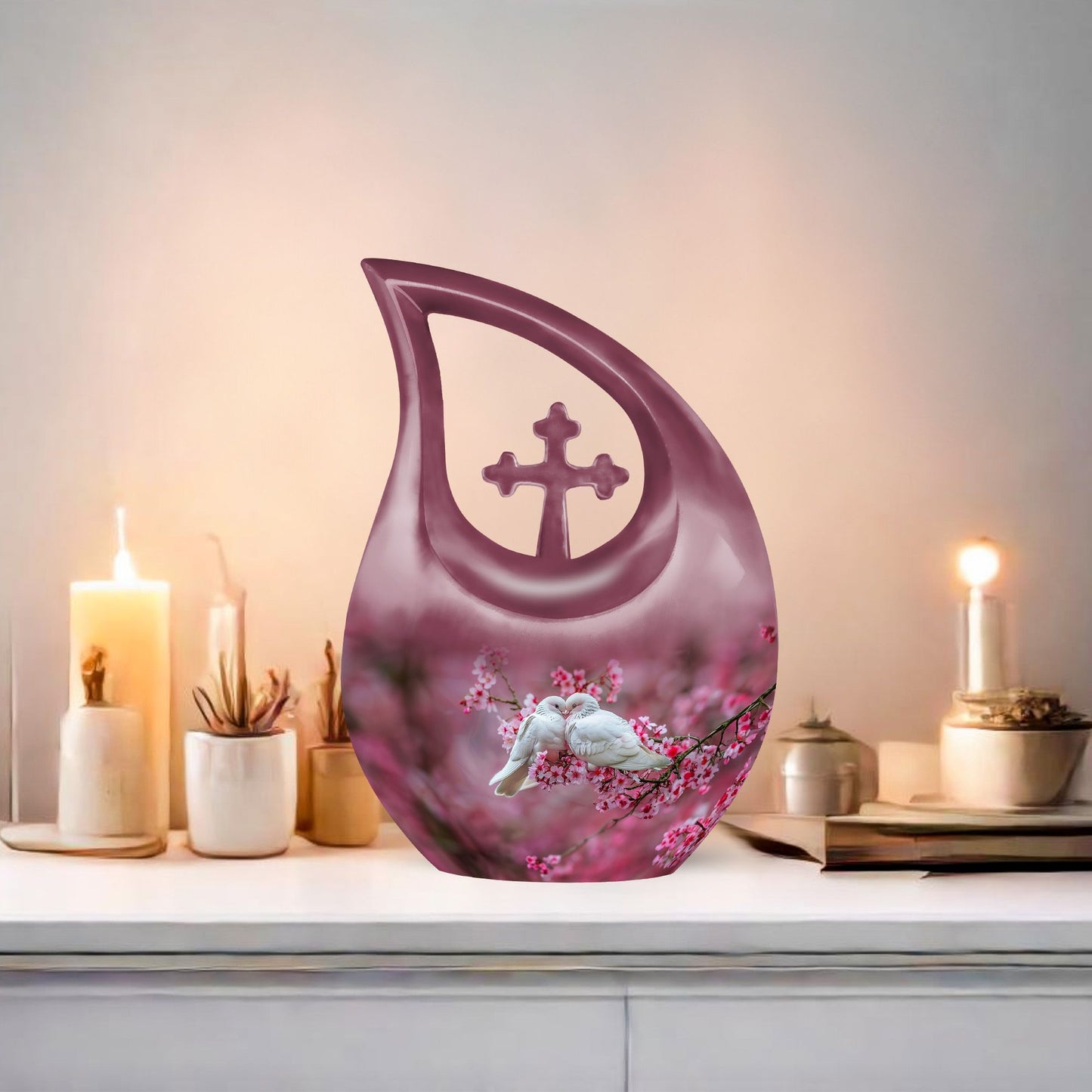 10-inch Dove Urn 