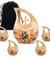 Elephant Family Urns For Human Ashes Adult Funeral, Ashes Urn