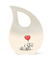 Elephant Family Cremation Urns For Human Ashes - Keepsake Urn Set