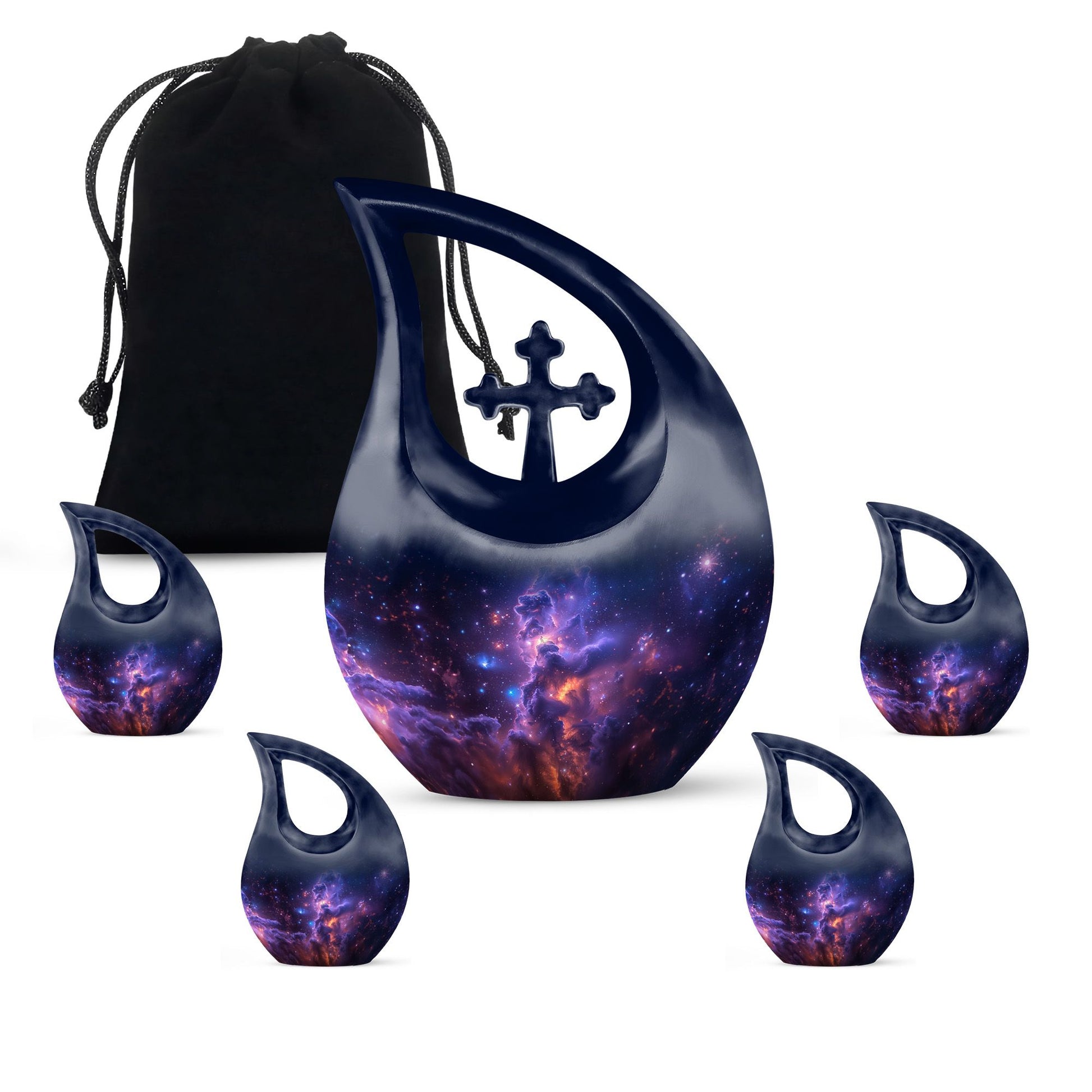 Milkyway Personalized Urn For Human Ashes Funeral, Ashes Cremation Urn