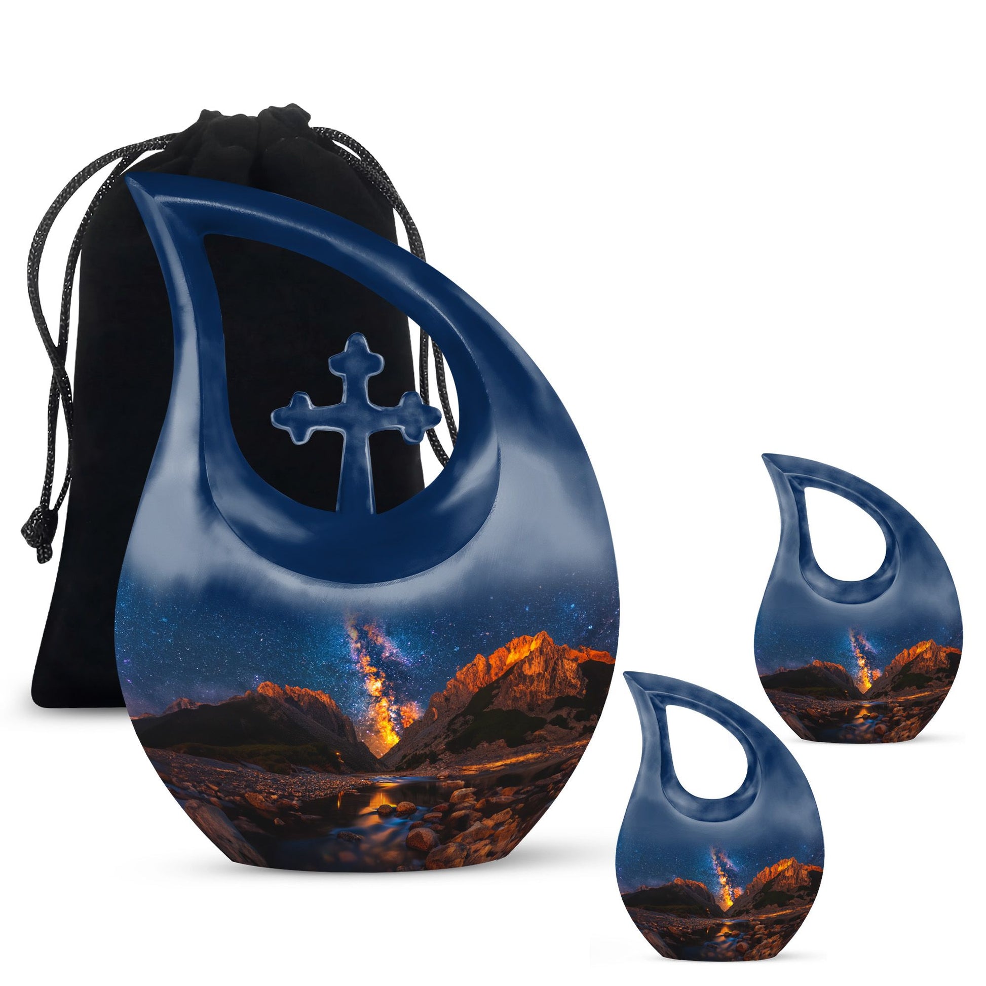 Milkyway Urn For Ashes - Galaxy Cremation Urns For Adults