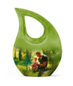 Father & Kids Large & Small Cremation Urns For Human Ashes