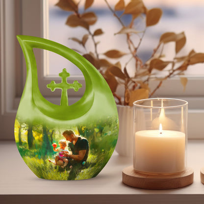 10-inch Father Memorial Urn 