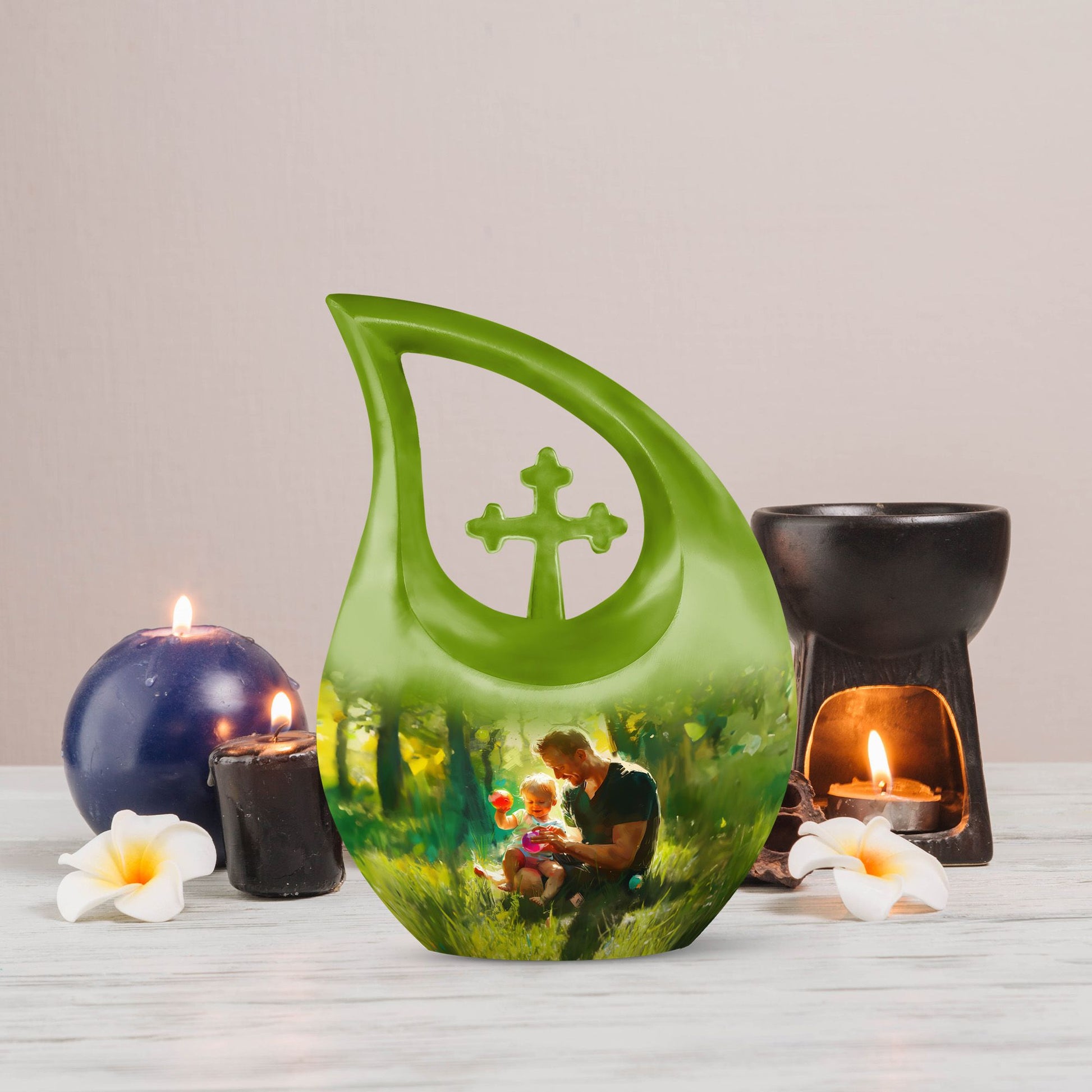 10-inch Father Memorial Urn 