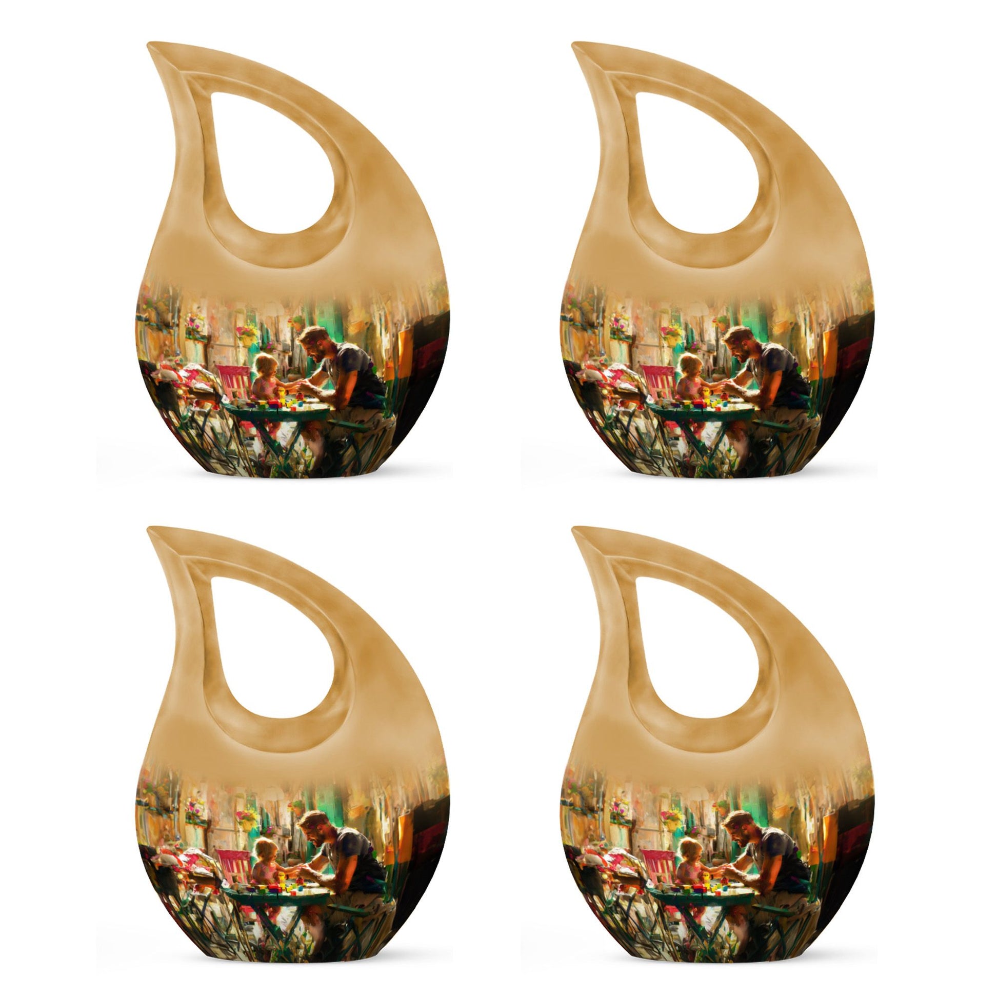 Father Urn For Dad - Large & Small Cremation Urns For Human Ashes