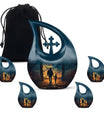 Father Urn For Ashes Adult Male Small Funeral, Ashes Urn For Ashes