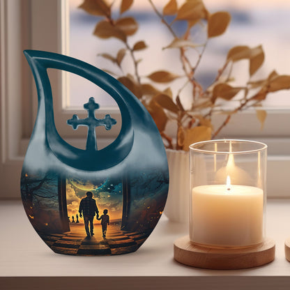 10-inch father urn