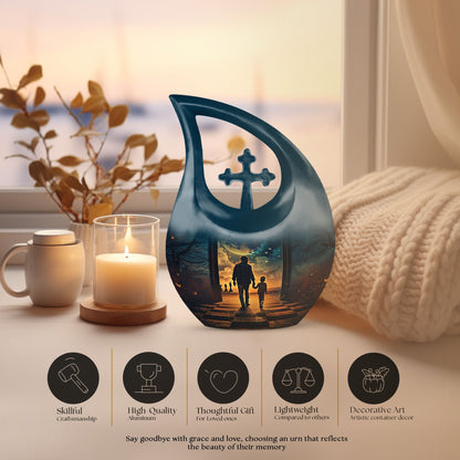 10-inch father urn