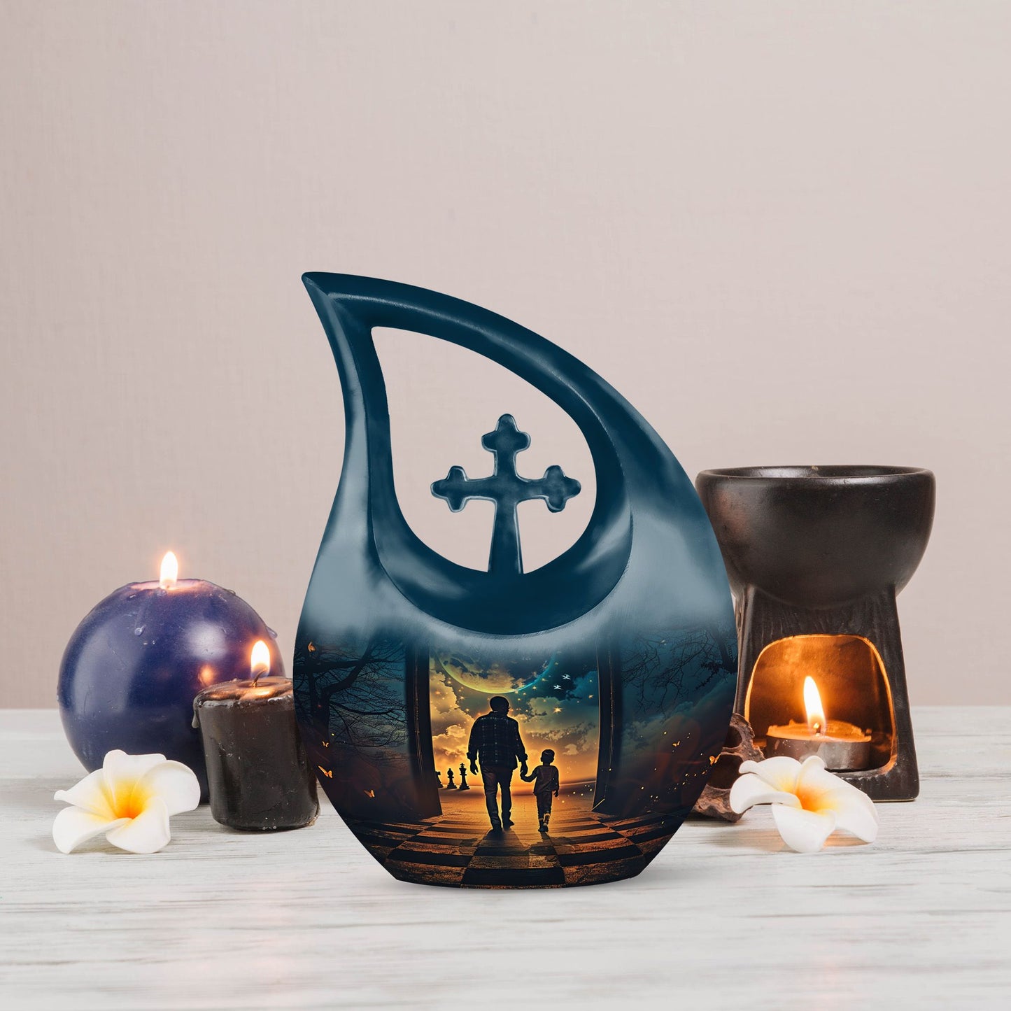10-inch father urn