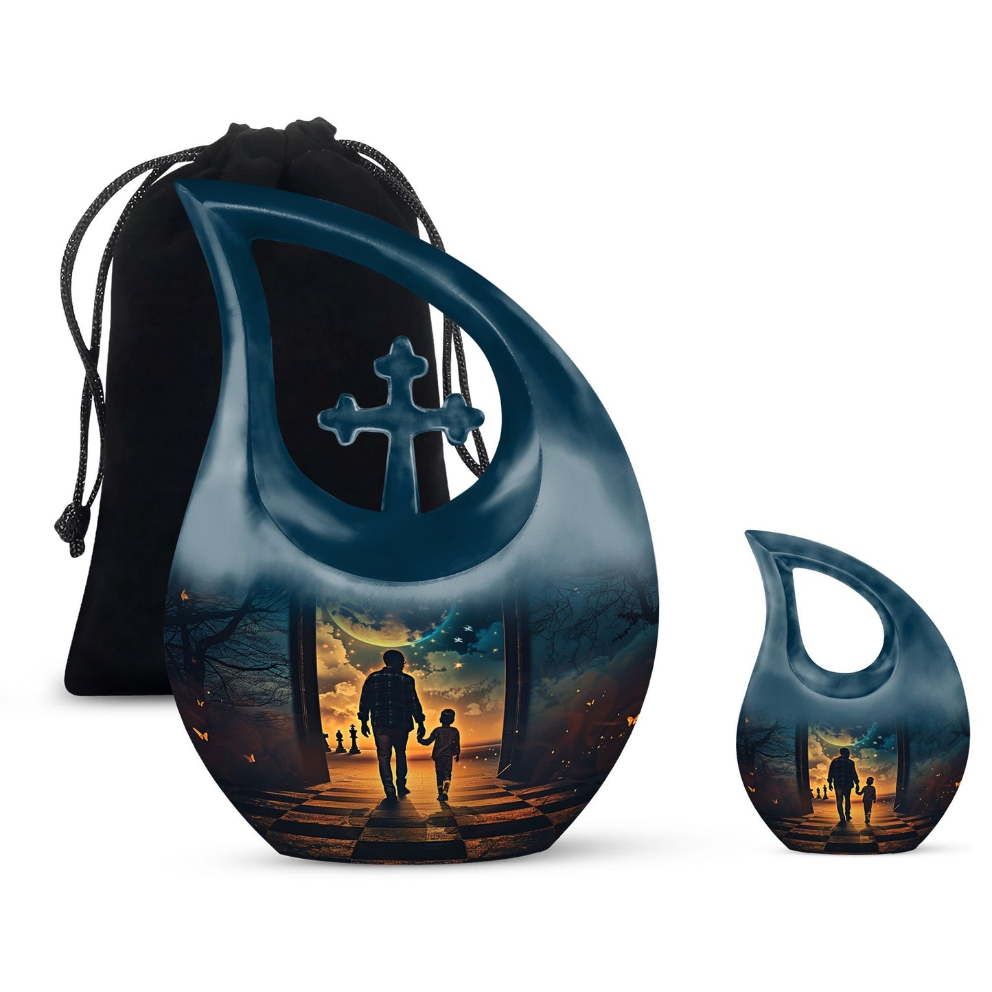 10-inch father urn