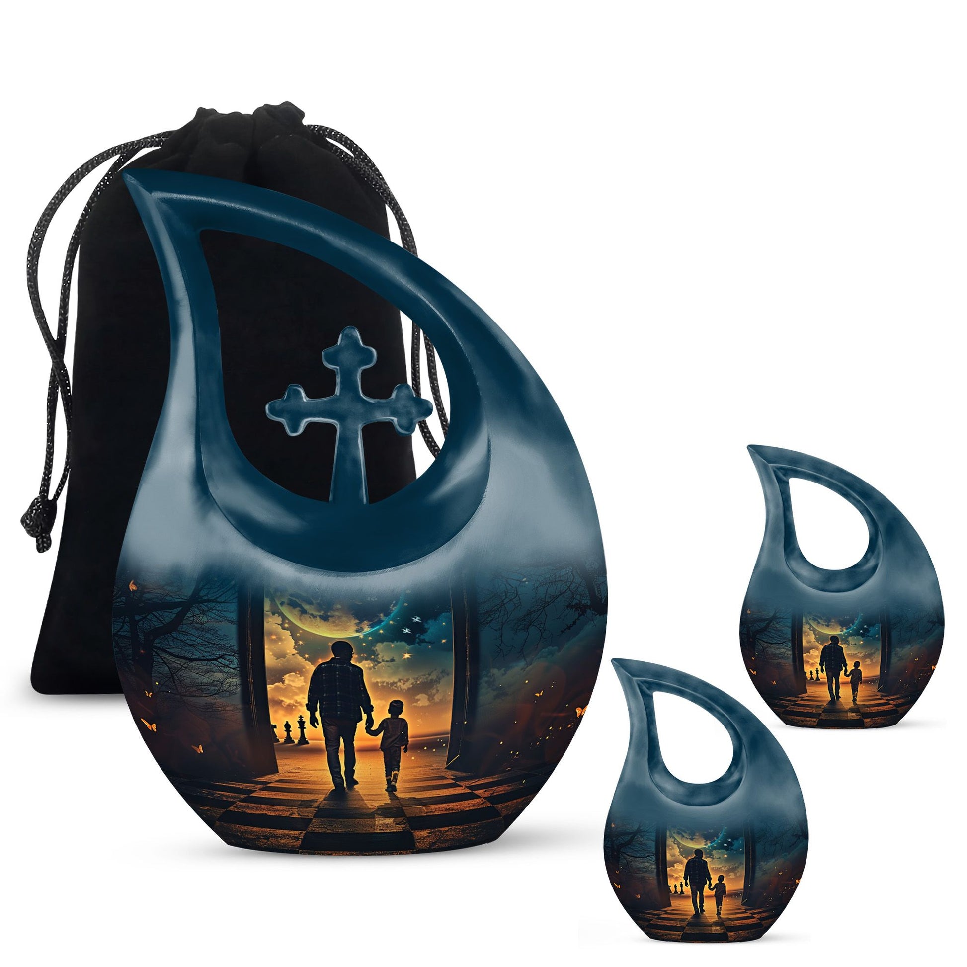 Father Urn For Ashes Adult Male Small Funeral, Ashes Urn For Ashes