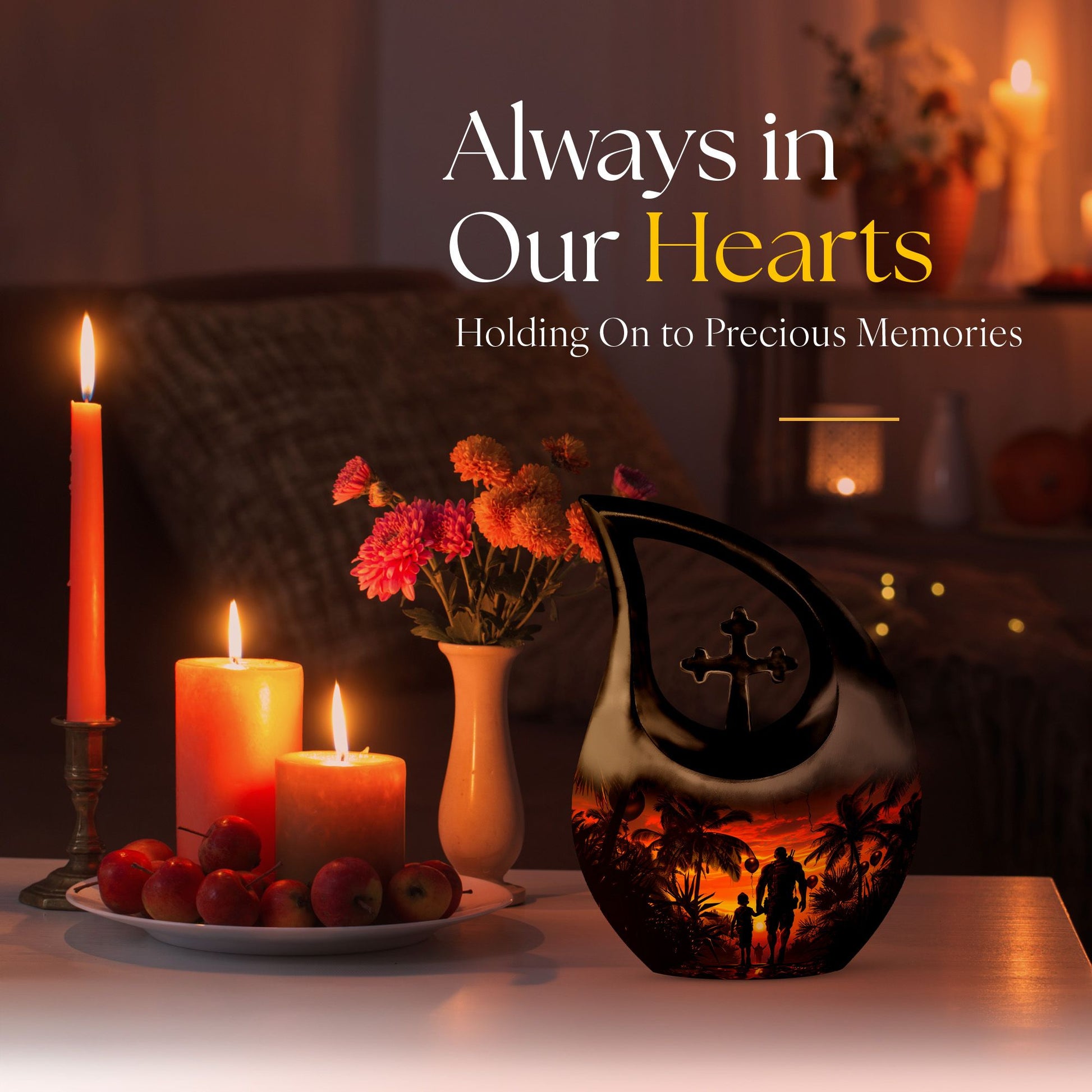 Affordable 10-inch Father Urn, 