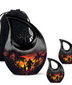 Father and Son Cremation Urns For Human Ashes - Sunset Funeral Urn