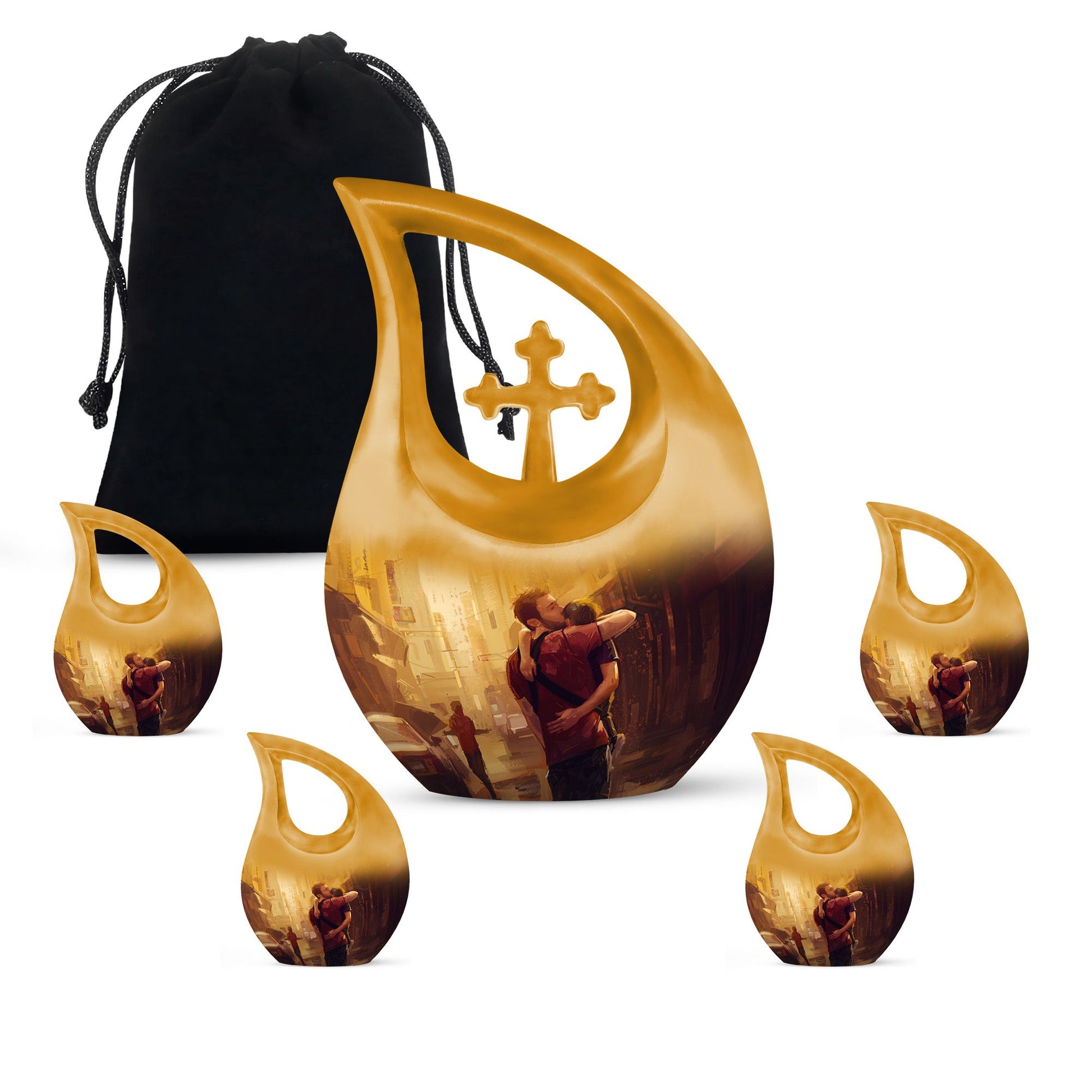 Father Cremation Urns For Large Human Ashes - Large Urn For Dad