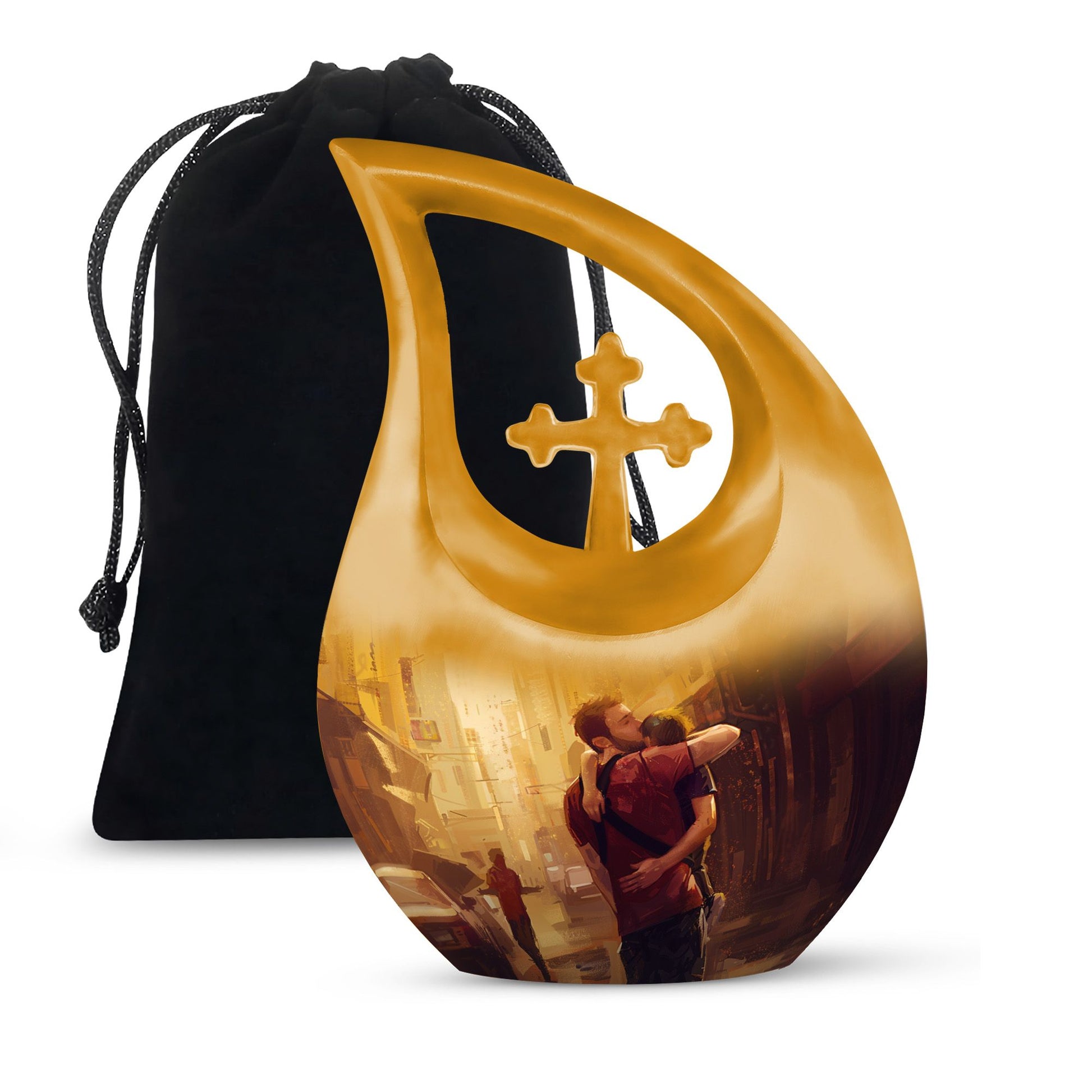 Father Cremation Urns For Large Human Ashes - Large Urn For Dad