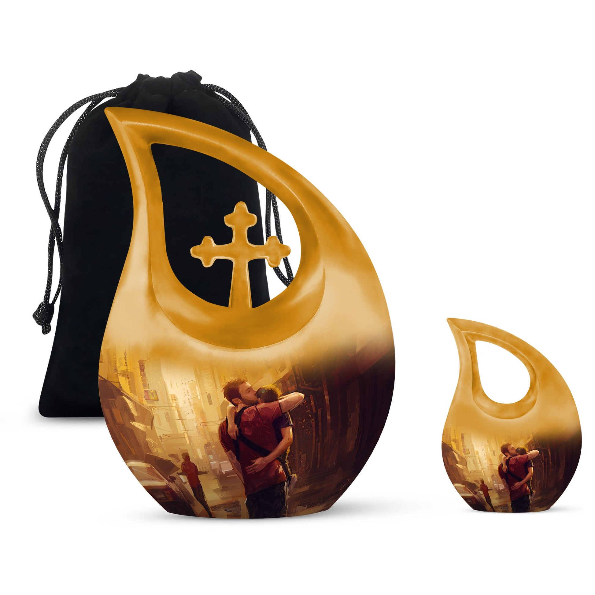Father Cremation Urns For Large Human Ashes - Large Urn For Dad