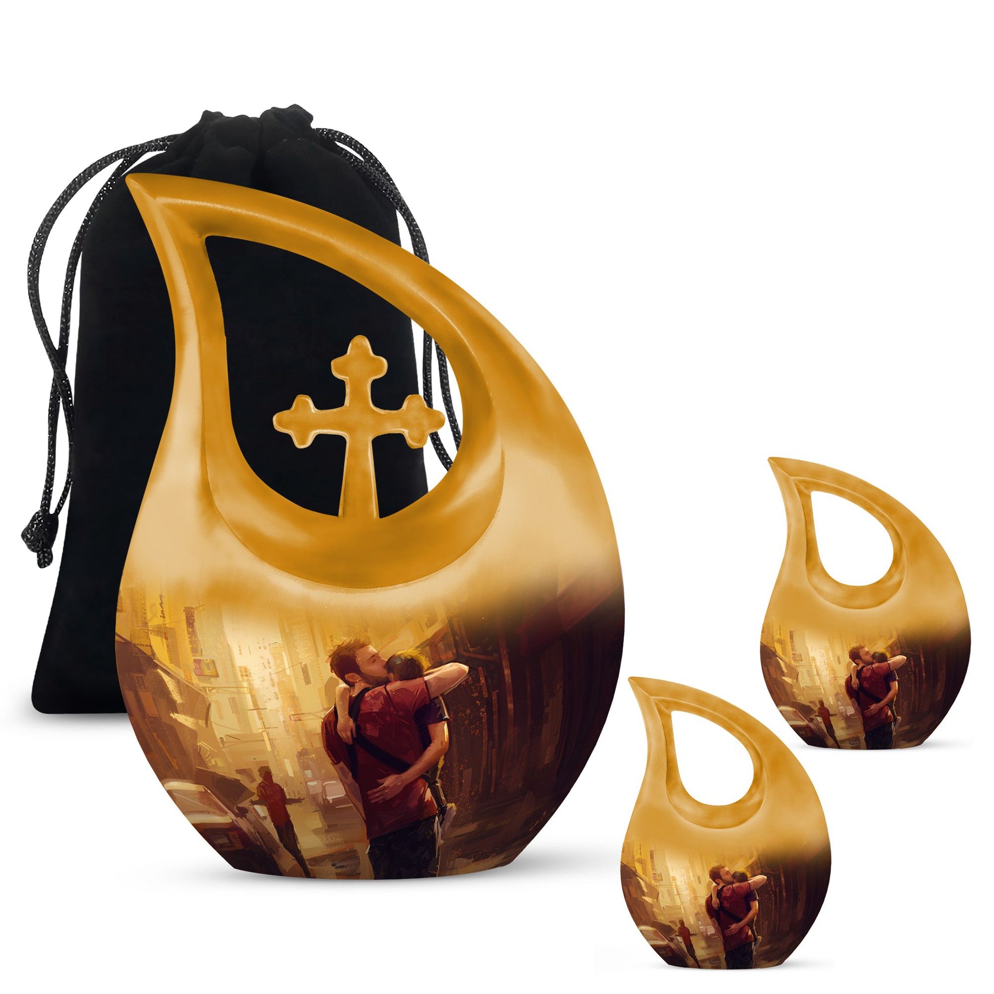 Father Cremation Urns For Large Human Ashes - Large Urn For Dad