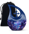 Cosmic Dragonfly Cremation Urns For Human Ashes - Funeral Urn For Ashes