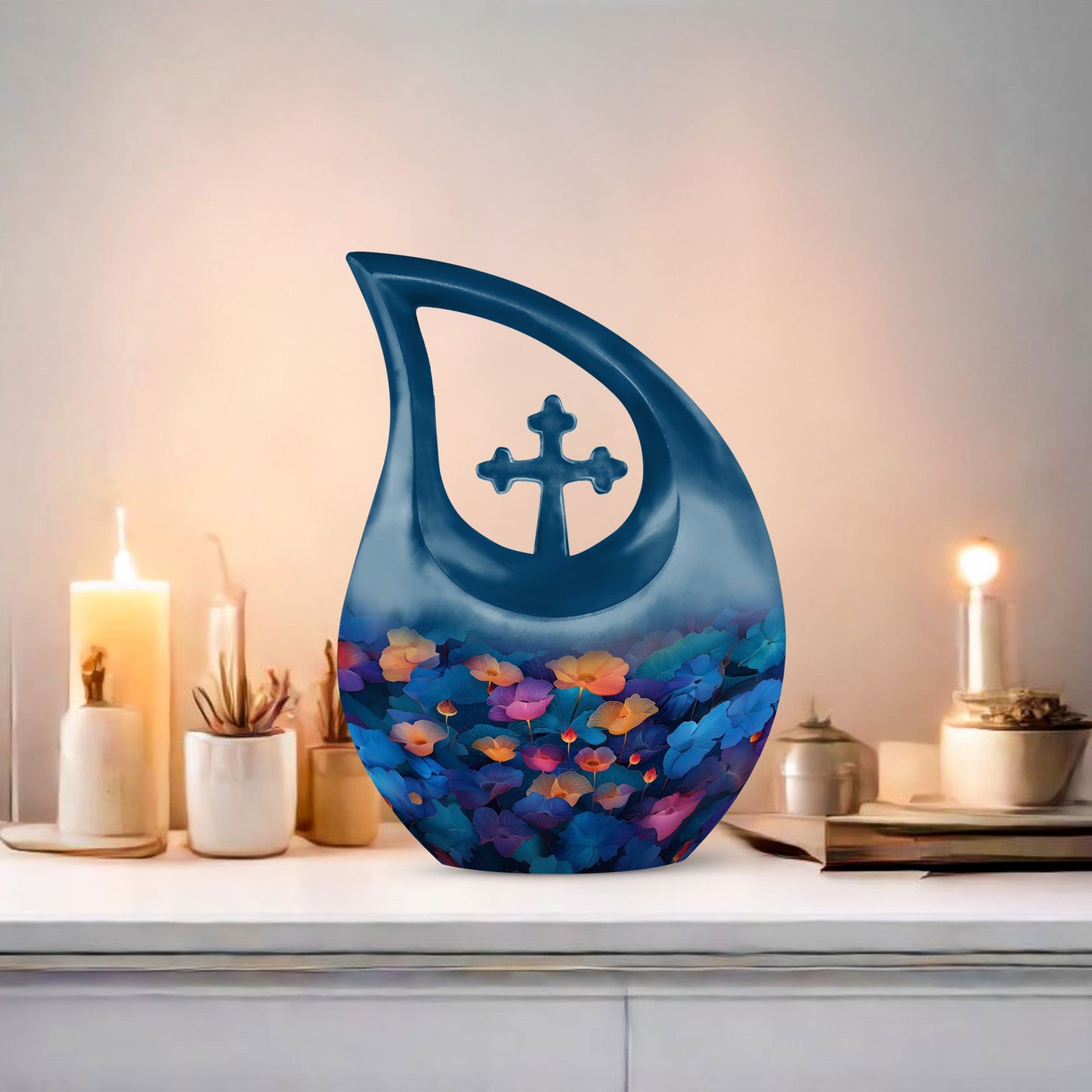 Affordable 10-inch Lotus Urn 