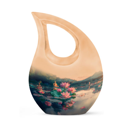 10 inch Lotus Urn, 
