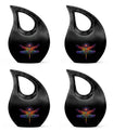 Cosmic Dragonfly Cremation Urns For Human Ashes - Urn For Men & Women