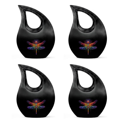 Large 10-inch Cosmic Dragonfly Urn